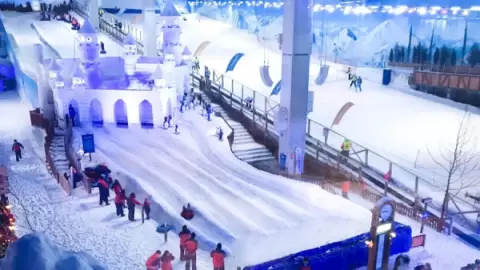 Montanha de Neve de Verdade em Gramado