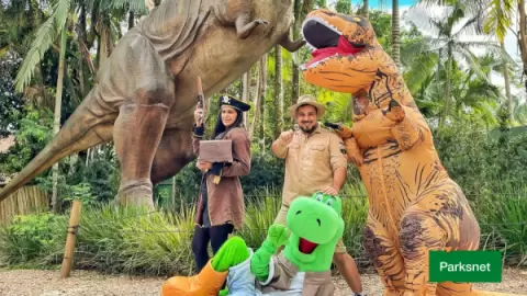 Ingresso Vila Encantada Parque dos Dinossauros em Balneário Camboriú