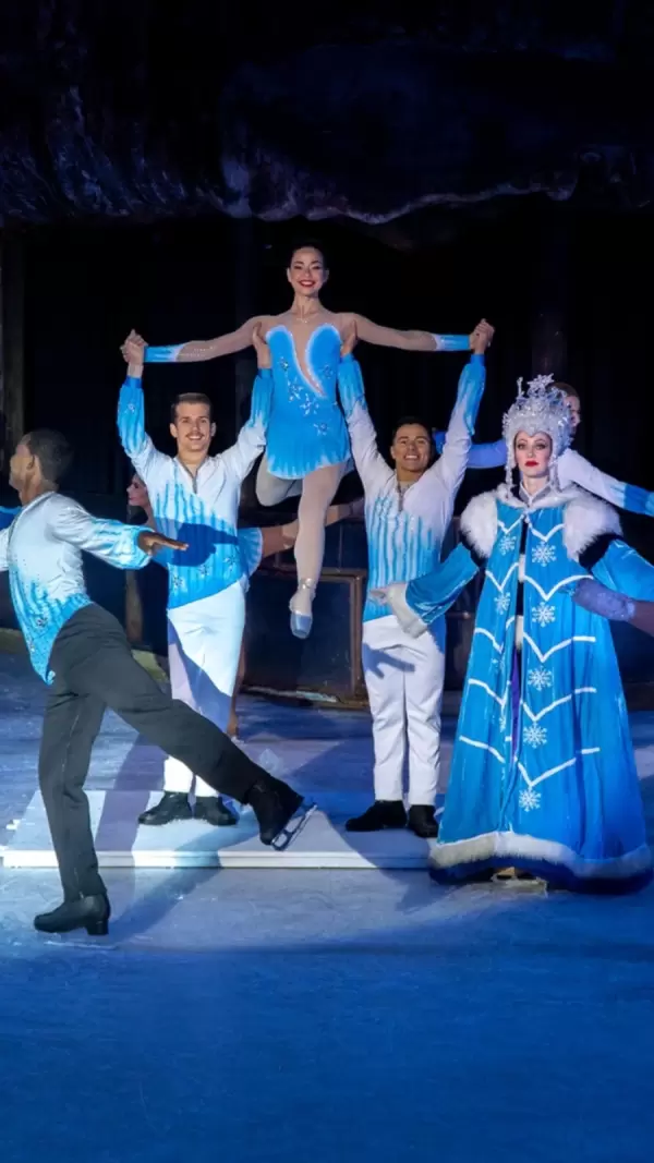 Imagem representativa: Espet&aacute;culo no gelo em Gramado