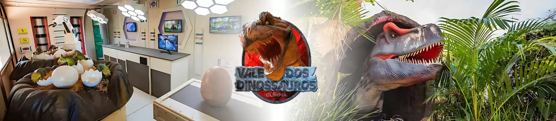 Ingresso Vale dos Dinossauros em Olímpia