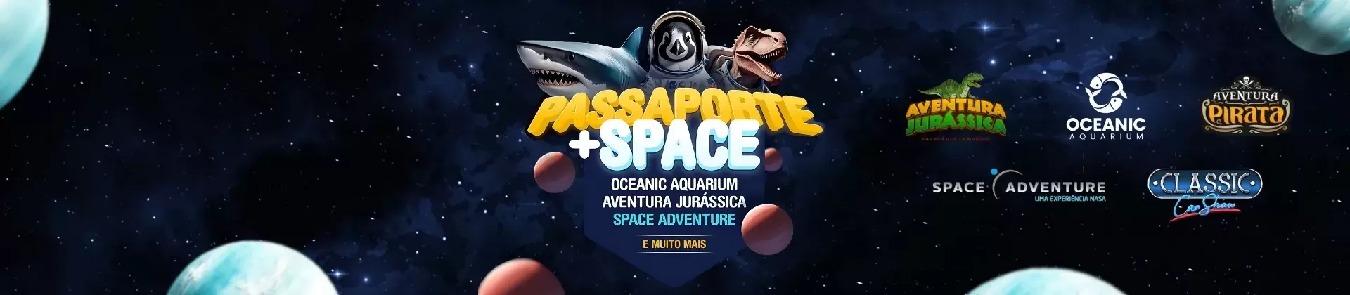 Passaporte da Diversão + Space Adventure: 6 Atrações Incríveis em Balneário